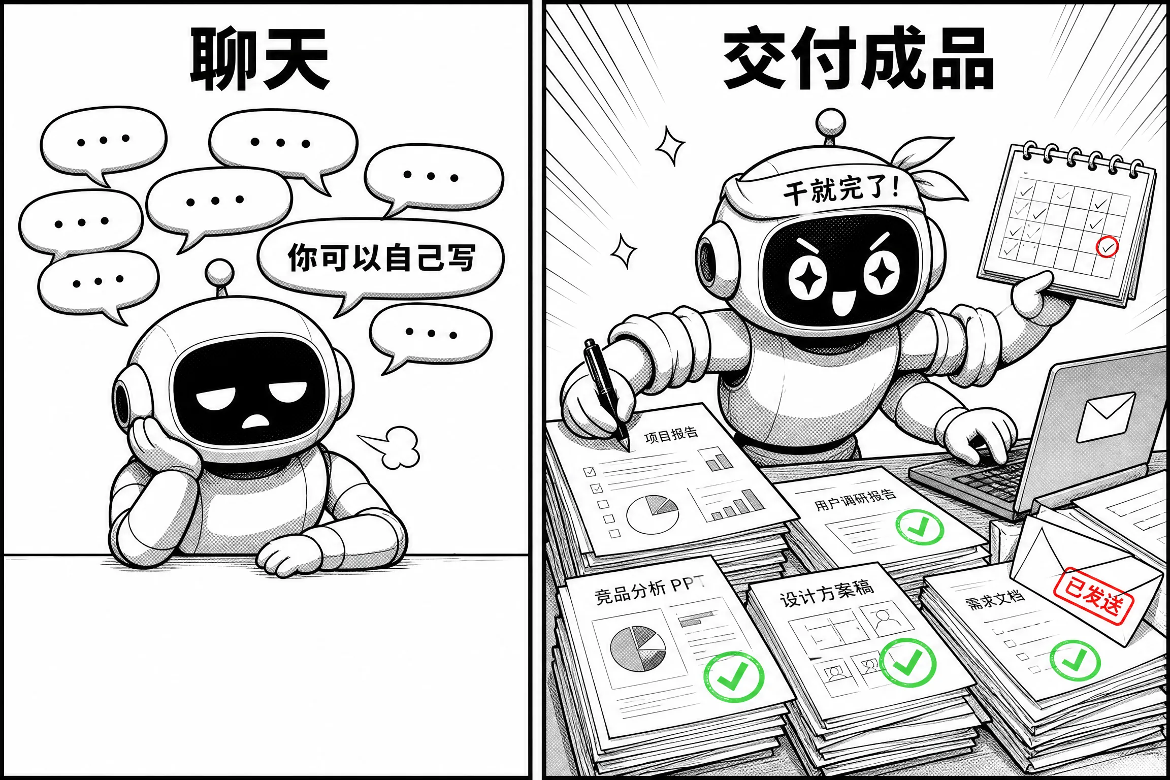 交付成品,不只是聊天